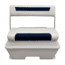 Wise DLX Pontoon 70 Qt Swingback Cooler, Brite White/Mariner Blue, Large, DLX156-1904