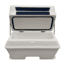 Wise DLX Pontoon 70 Qt Swingback Cooler, Brite White/Mariner Blue, Large, DLX156-1904