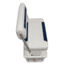 Wise DLX Pontoon 70 Qt Swingback Cooler, Brite White/Mariner Blue, Large, DLX156-1904