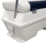 Wise DLX Pontoon 70 Qt Swingback Cooler, Brite White/Mariner Blue, Large, DLX156-1904
