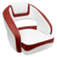 Wise Hurley LE Bucket Seat, Brite White/Dark Red, Large, 3335-0032