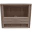 Wise Premier Pontoon 27in Bench - Base Only, Mocha Java, BM1143-1B-1725