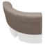 Wise Premier Pontoon 32in Bow Radius Corner, Mocha Java/Cafe/Mushroom, Large, BM11002-1749