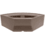 Wise Premier Pontoon 32in Radius Corner - Base Only, Mocha Java, BM1146-1B-1725