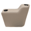 Wise Premier Pontoon 7in Left Radius Arm Rest, Mocha Java, Medium, 3009-1725