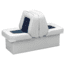 Wise Bucket Style Lounge Seat w/ 10'' Base, Wise Gray/Wise Navy, Large, 8WD505P-1-660