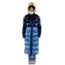 Woodpecker Bird of Paradise Coat - Womens, Dark Blue/Light Blue with Yellow Trim, 2XL, 688130588454