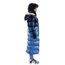 Woodpecker Bird of Paradise Coat - Womens, Dark Blue/Light Blue with Yellow Trim, 2XL, 688130588454