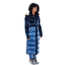 Woodpecker Bird of Paradise Coat - Womens, Dark Blue/Light Blue with Yellow Trim, 2XL, 688130588454