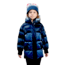 Woodpecker Chickadee Long Coat - Kids, Blue/Blue Trim, 4-5, 688130589086