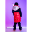 Woodpecker Kids Unisex Chickadee Long Coat, America/Red Blue Silver, 10, WPK002-AME-10