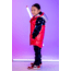 Woodpecker Kids Unisex Chickadee Long Coat, America/Red Blue Silver, 10, WPK002-AME-10