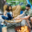 Woods Mammoth Folding Padded Camping Chair, Dijon, CTI0765848