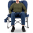 Woods Mammoth Folding Padded Camping Chair, Navy, CTI0765848N