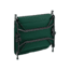 Woods Portable Quick Set-up Folding Adjustable 2-in-1 Camping Lounger/Cot, Green, CTI0765535G