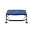 Woods Portable Quick Set-up Folding Adjustable 2-in-1 Camping Lounger/Cot, Navy, CTI0765535N