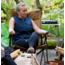 Woods Siesta Folding Reclining Padded Camping Chair, Dijon, CTI0765868