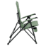Woods Siesta Folding Reclining Padded Camping Chair, Spray, CTI0765868S