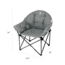 Woods Strathcona Fully Padded Folding Camping Bucket Chair, Gray, CTI0766048G