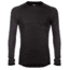 WoolPro Agena Midweight Merino Crew Top - Mens-Anthracite-Large