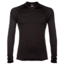WoolPro Skylark Lighweight Merino Long Sleeve Top - Mens-Black-Large (Clearance)