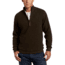 Woolrich Bromley 1/2 Zip - Mens, Mocha Heather, Extra Large, 8090-MOCHAHEATHER-XL