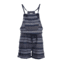 Woolrich Jacquard Overalls Women's Pants, Deep Indigo, 5208