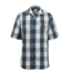 Woolrich Keep It Moving Men's Short Sleeve Shirt, Dark Slate Check, 6386