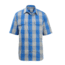 Woolrich Keep It Moving Men's Short Sleeve Shirt, Limestone Check, 6386