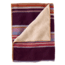 Woolrich Logan Ridge Throw-Wine Stripe