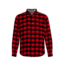 Woolrich Trout Run Flannel Plaid Flannel Shirt, Standard Fit - Mens, Old Red Buffalo, Medium, 6280-OLDREDBUFFALO-M