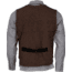 Woolrich Utility 12 Full Zip Vest, Brown, M, 24188-B-M