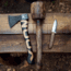 WOOX VOLANTE Axe, Carbon Steel Blade, Black Hickory, Black/Wood, BU.AXE002.01