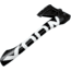 WOOX VOLANTE Axe, Carbon Steel Blade, Black Hickory, Black/White, BU.AXE002.02