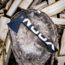 WOOX VOLANTE Axe, Carbon Steel Blade, Black Hickory, Black/White, BU.AXE002.02