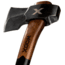 WOOX FORTE Axe, Black/Wood, BU.AXE003.01