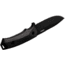 WOOX Rock 62 Fixed Blade Knife, 4.25 in, Drop Point, Mil-Spec Black, Sleipner Steel Blade, Plain American Walnut Handle, Phantom Black, BU.KNF001.09