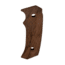 WOOX Rock 62 Fixed Blade Knife Plain Walnut Handle, Pack of 2, Walnut, BU.HND001.01