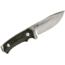 WOOX Rock 62 Fixed Blade Knife, 4.25 in, Drop Point, Stonewashed, Sleipner Steel Blade, Plain German Micarta Handle, BU.KNF001.07