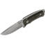 WOOX Rock 62 Fixed Blade Knife, 4.25 in, Drop Point, Stonewashed, Sleipner Steel Blade, Plain German Micarta Handle, BU.KNF001.07
