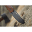 WOOX Rock 62 Fixed Blade Knife, 4.25 in, Drop Point, Mil-Spec Black, Sleipner Steel Blade, Plain American Walnut Handle, BU.KNF001.01