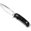 WOOX Rock 62 X-GRIP Fixed Blade Knife, 4.25in, Stonewashed, Drop Point, Black, BU.KNF001.14