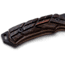 WOOX Rock 62 X-GRIP Fixed Blade Knife, 4.25in, Mil-Spec Black, Drop Point, Brown, BU.KNF001.18