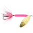 Wordens Joe Thomas Pro Series Rooster Tail In-Line Spinner 3/4oz, Pink Fluorescent, 217JT- PKFL