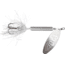 Wordens Joe Thomas Pro Series Rooster Tail In-Line Spinner 3/4oz, White, 217JT-WH