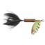 Wordens Original Rooster Tail Spinner, 2 3/4in, 1/4OZ, Gold Flame Tiger, 212-GLDFLT