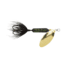 Wordens Rooster Tail In-Line Spinner, 2 1/2in, 1/6 oz Treble Hook, Black Coachdog, 210-BLCD