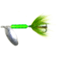 Wordens Rooster Tail In-Line Spinner, 2 1/2in, 1/6 oz Treble Hook, Caterpillar, 210-CAT