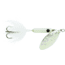 Wordens Rooster Tail In-Line Spinner, 2 1/2in, 1/6 oz Treble Hook, Flash White, 210-FWH