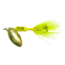 Wordens Rooster Tail In-Line Spinner, 2 1/2in, 1/6 oz Treble Hook, Yellow Jacket, 210-YLJT